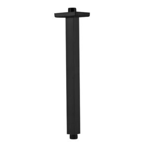 EMBATHER 12 Inch Ceiling Mount Black Shower Arm